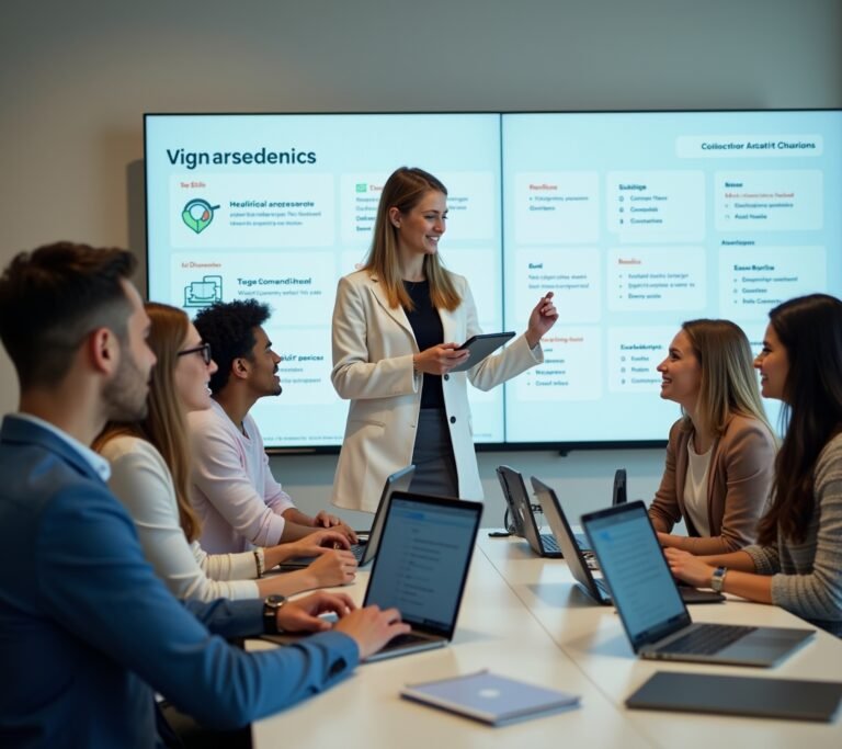 Person reflecting while looking out a window in an office setting, no text, no logos, no readable UI, no legible numbers